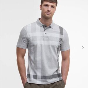 Men's Barbour Blaine Tartan Polo Shirt